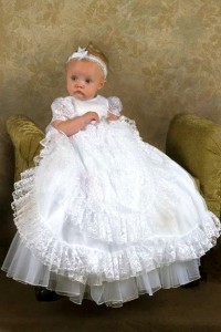 Heirloom Style Christening Gown