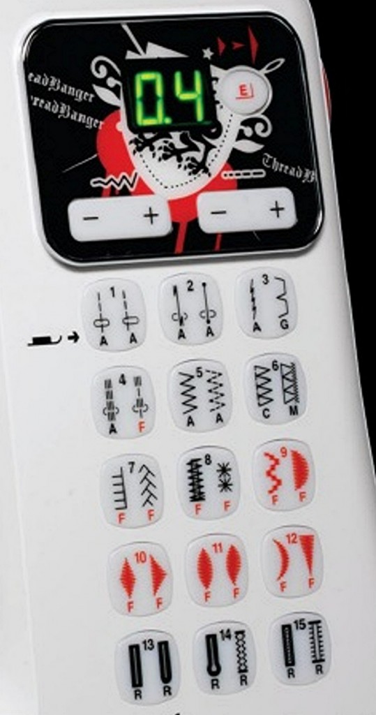 Janome ThreadBanger TB30 Control Panel