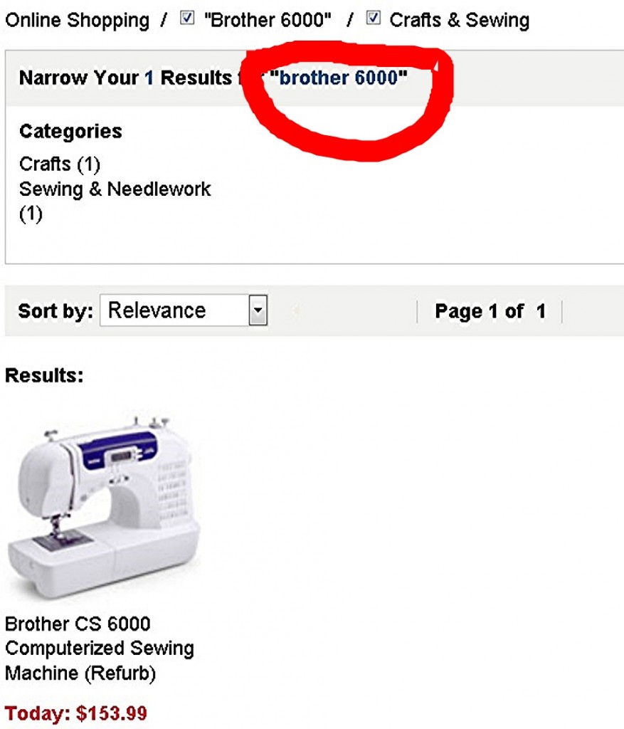 Refurbished Brother CS6000i Sewing Machine