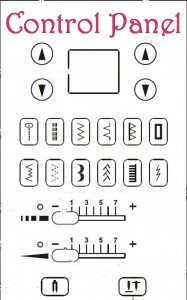 Singer Confidence 7469Q Control Panel