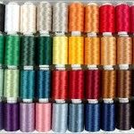 Polyester Embroidery Thread Set