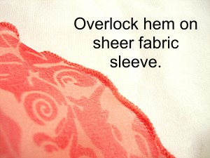 Overlock Hem