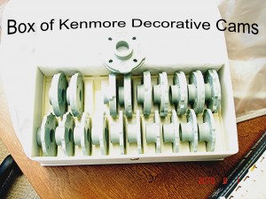 Box of 1973 Kenmore Cams