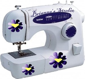 Brianna Design Center Sewing Machine Skin