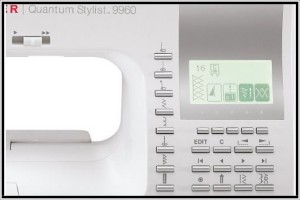 Singer 9960 Control Panel